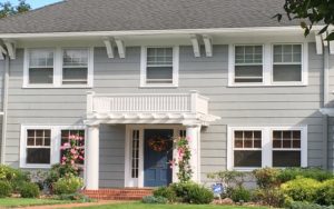 Colonial home in New Jersey restored by Gikas Painting & Contracting