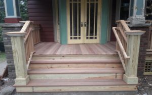 Porch in Maplewood by Gikas Painting & Contracting