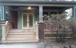 Porch in Maplewood by Gikas Painting & Contracting