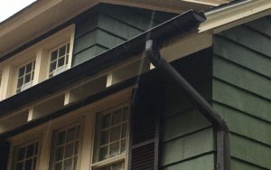 Half round gutters installed in Glen ridge - Gikas Painting & Contacting